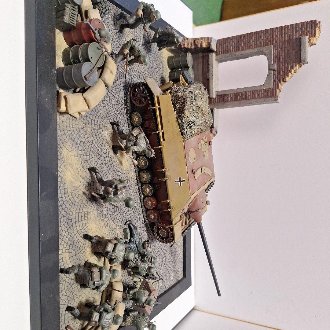 タミヤ1/35ラングジオラマ