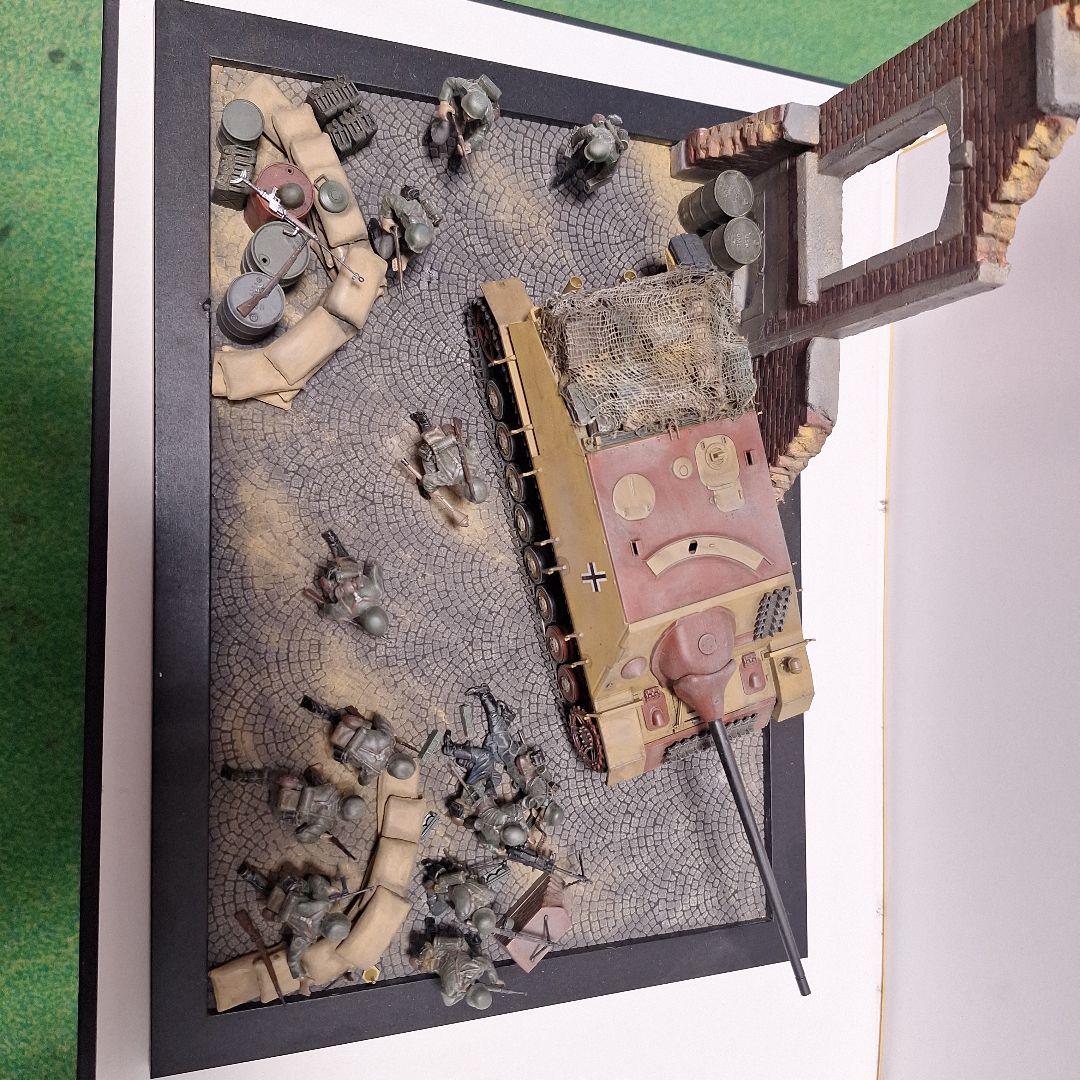 タミヤ1/35ラングジオラマ