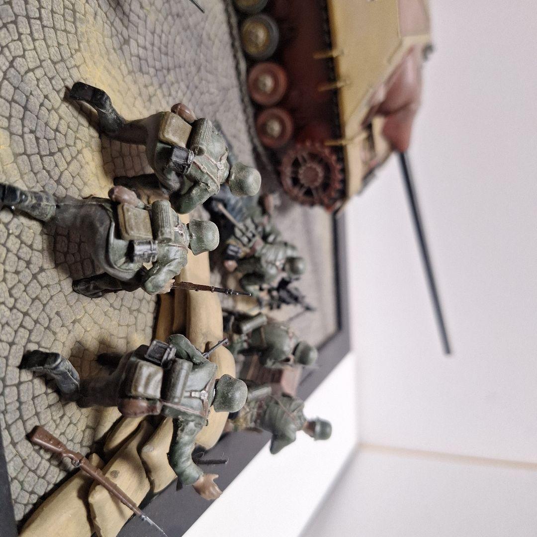 タミヤ1/35ラングジオラマ