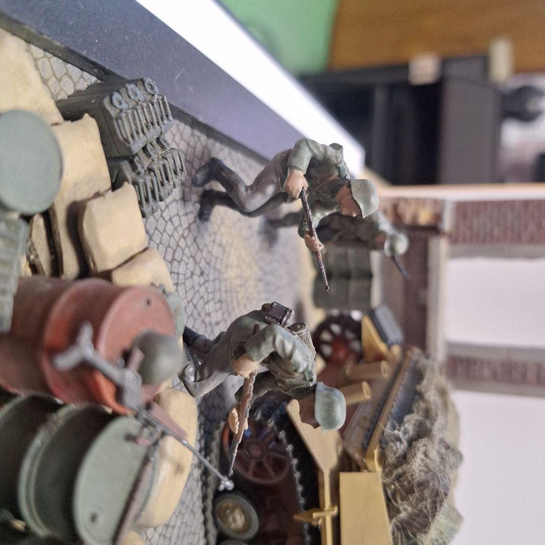 タミヤ1/35ラングジオラマ