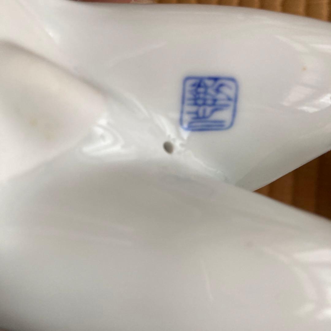 有田焼　白磁　12干支　置物セット