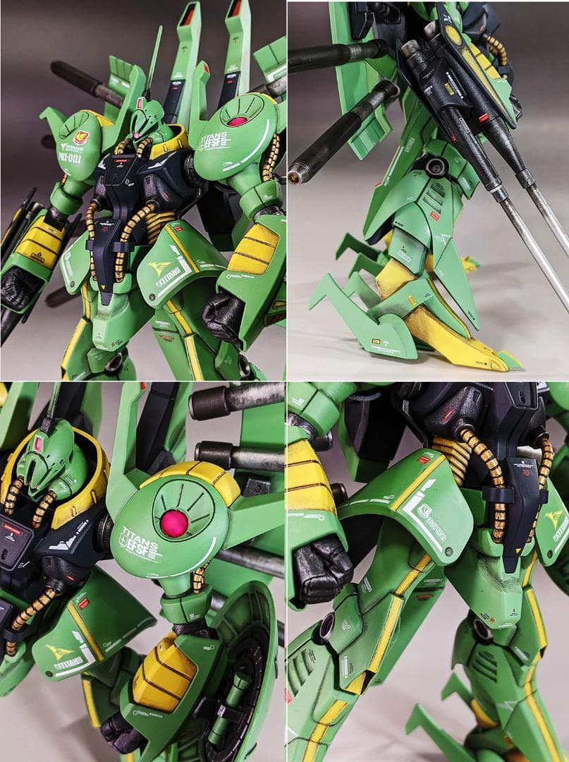 プラモデル　HG パラスアテネ（機動戦士Zガンダム）組立塗装済