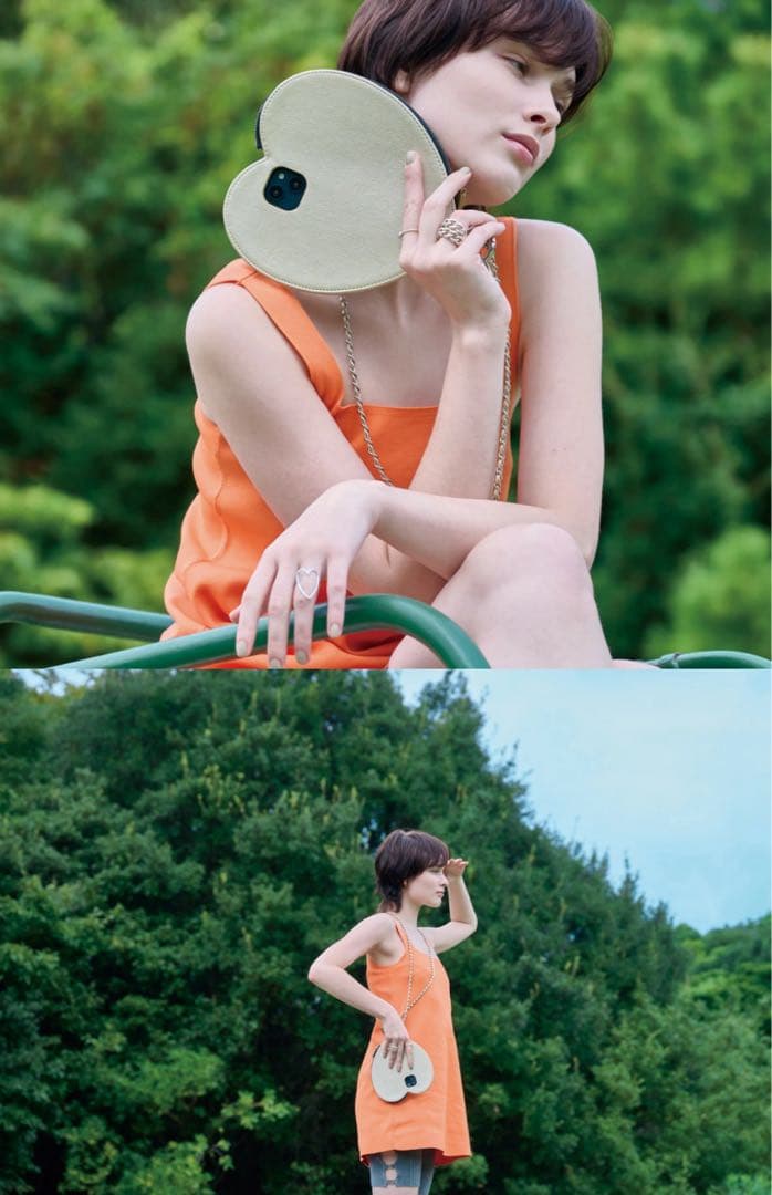 ajew dress HEARTCASE エジュー iPhoneケース 紐付き