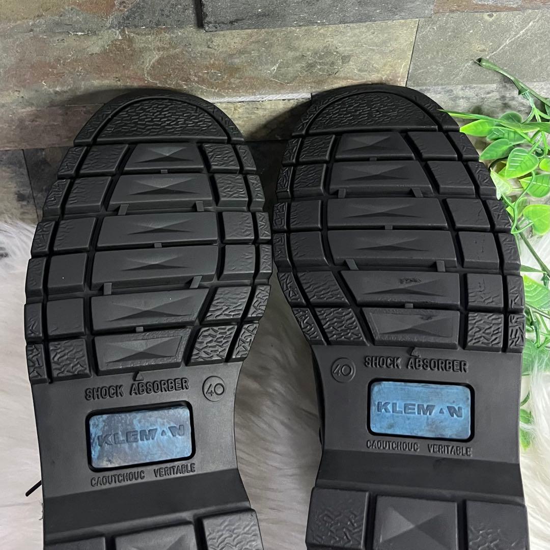 クレマン　フローダン　ブラック　レザー　26cm