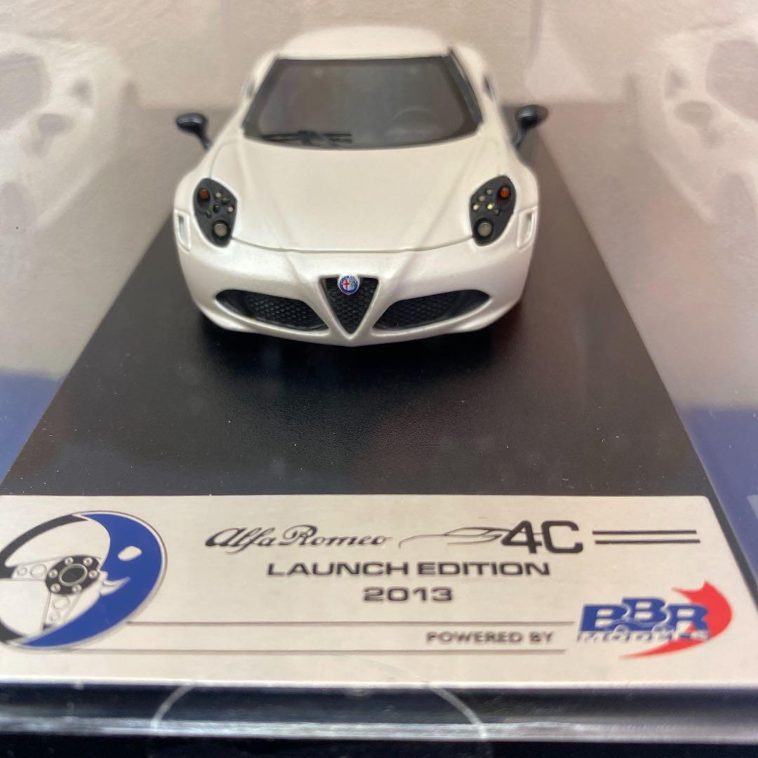 アルファロメオ　4C BBR 1／43