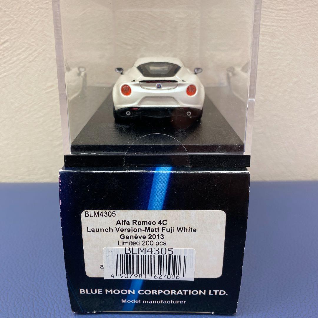 アルファロメオ　4C BBR 1／43