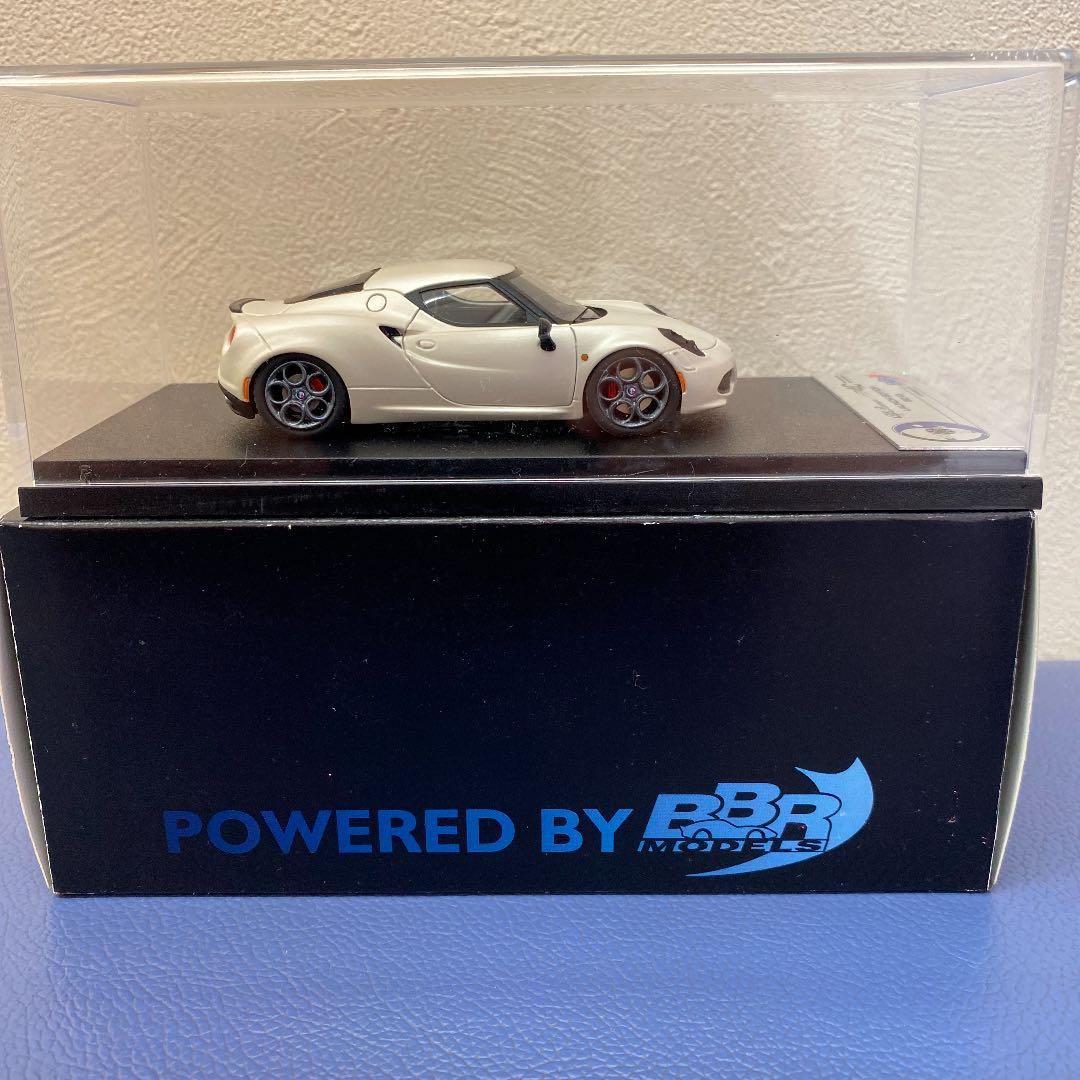 アルファロメオ　4C BBR 1／43