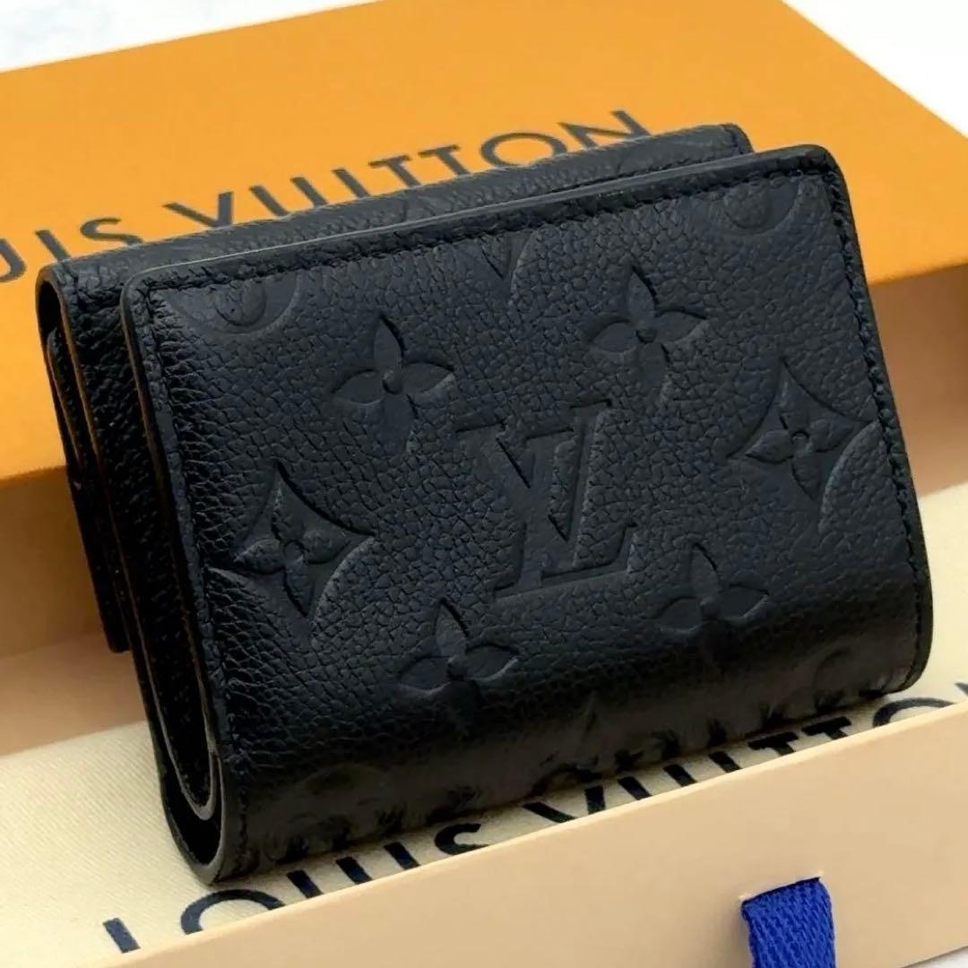 【ほぼ新品】ルイヴィトン モノグラム アンプラント メティスコンパクト 黒