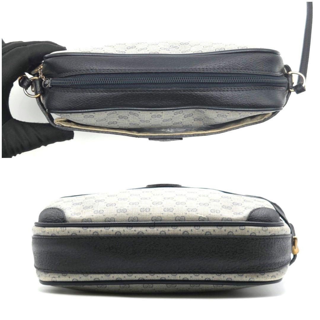 あおい　良品✨オールドグッチ ショルダーバッグ マイクロGG PVC