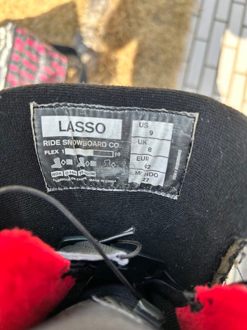 RIDE LASSO スノーボードブーツ 27cm