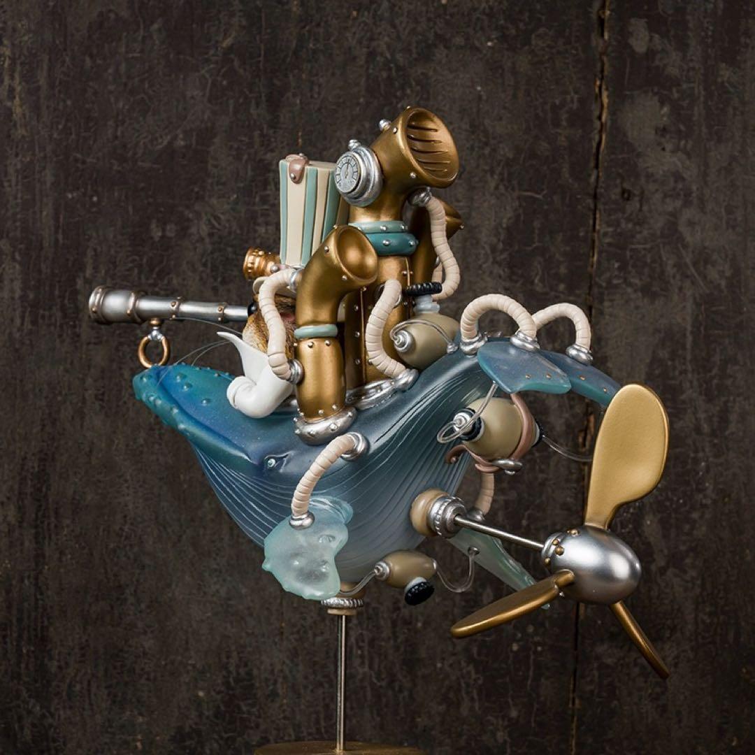 デザイナーズトイ 鎌田光司 鯨& ハムスター   実色版 トレトイフィギュア