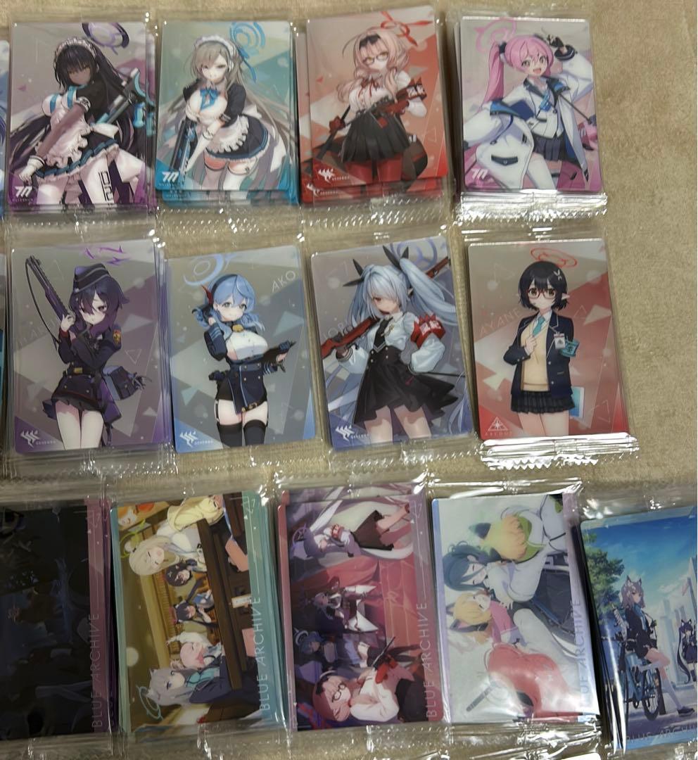 ブルーアーカイブ ブルアカ ウエハース カード バラ売り⭕️