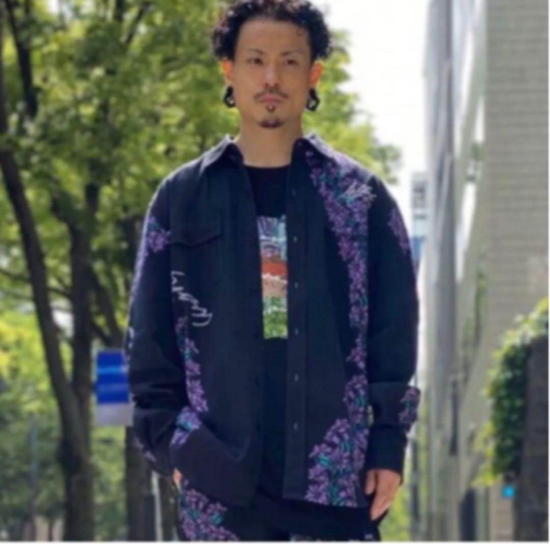 LEFLAH レフラーWANIMA 限定 りんどう セットアップ KENTA