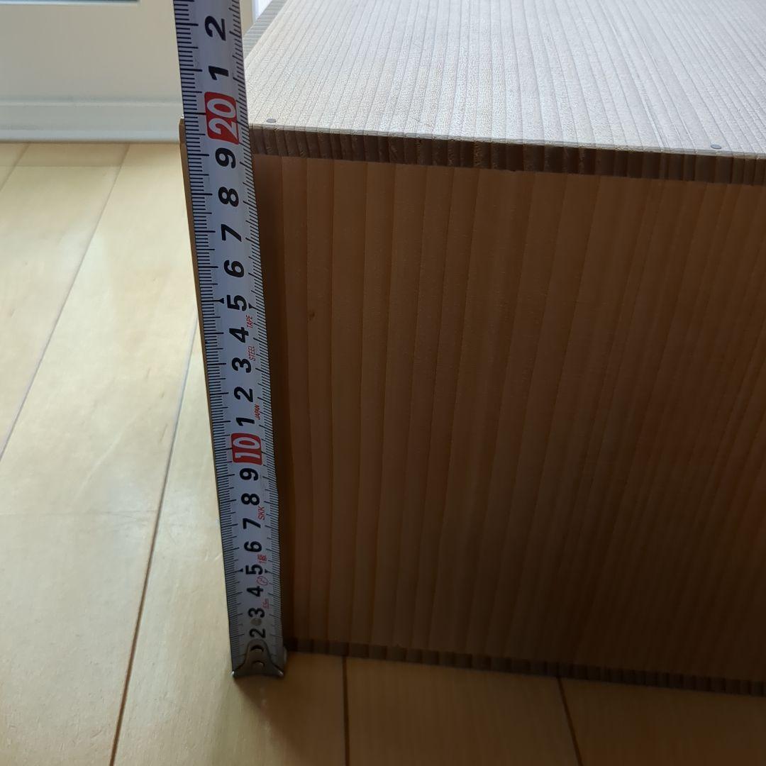 【輪島塗り　重箱】うるし塗装　天然木　地の粉漆下地　二段重箱　桜