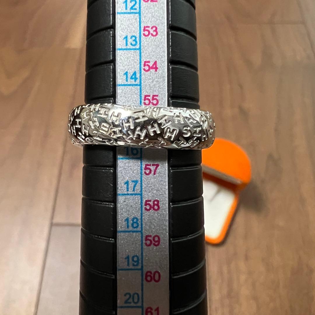 HERMES エルメス　トゥーブー　リング　56　K18WG 750