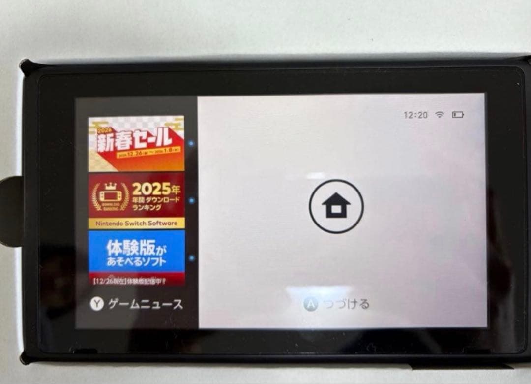 美品 Nintendo Switch 本体 青/赤 Joy-Con付き