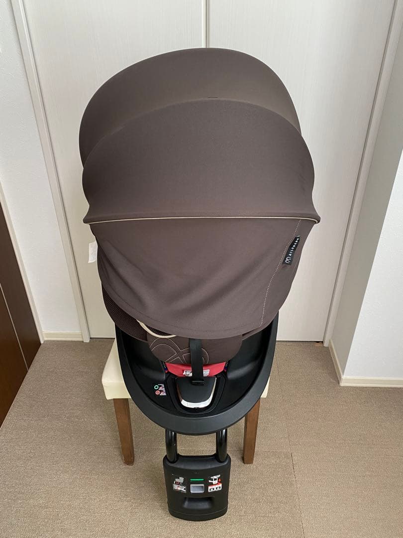 エールべべ クルット5s グランス チャイルドシート シートベルトで固定タイプ