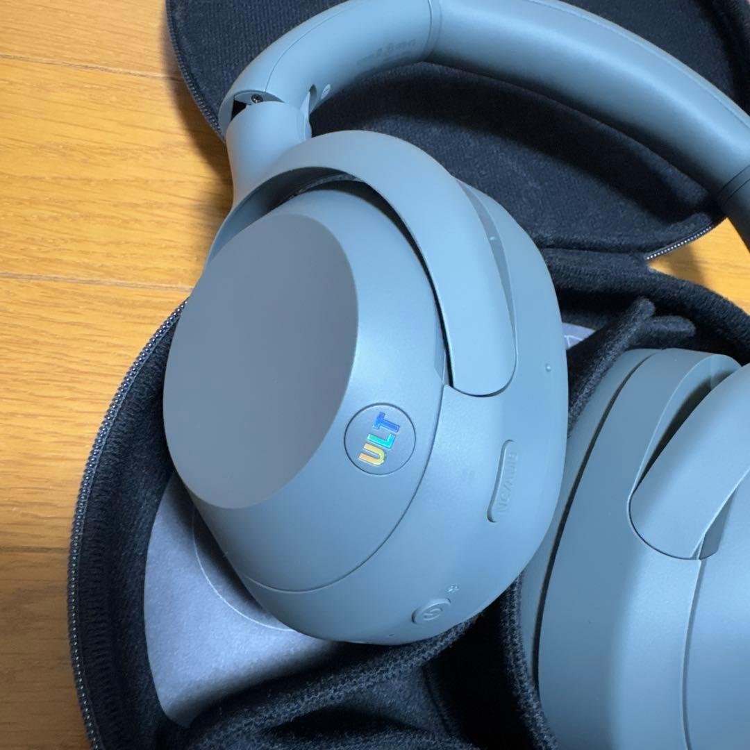 SONY ワイヤレスヘッドホン グレー　WH-ULT900N ULT WEAR