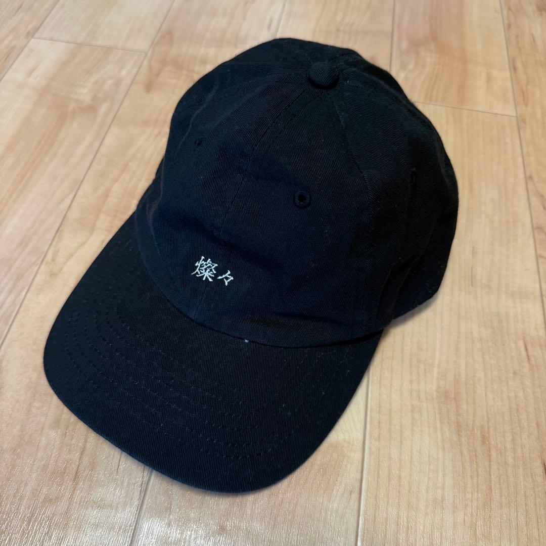 カネコアヤノ　燦々 キャップ ブラック
