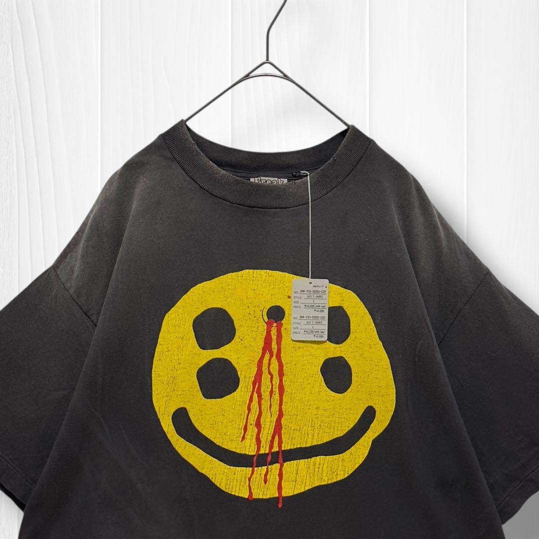 専用【24AW☆国内正規品】CP_SS TEE/SMILE/BLACK タグ付き