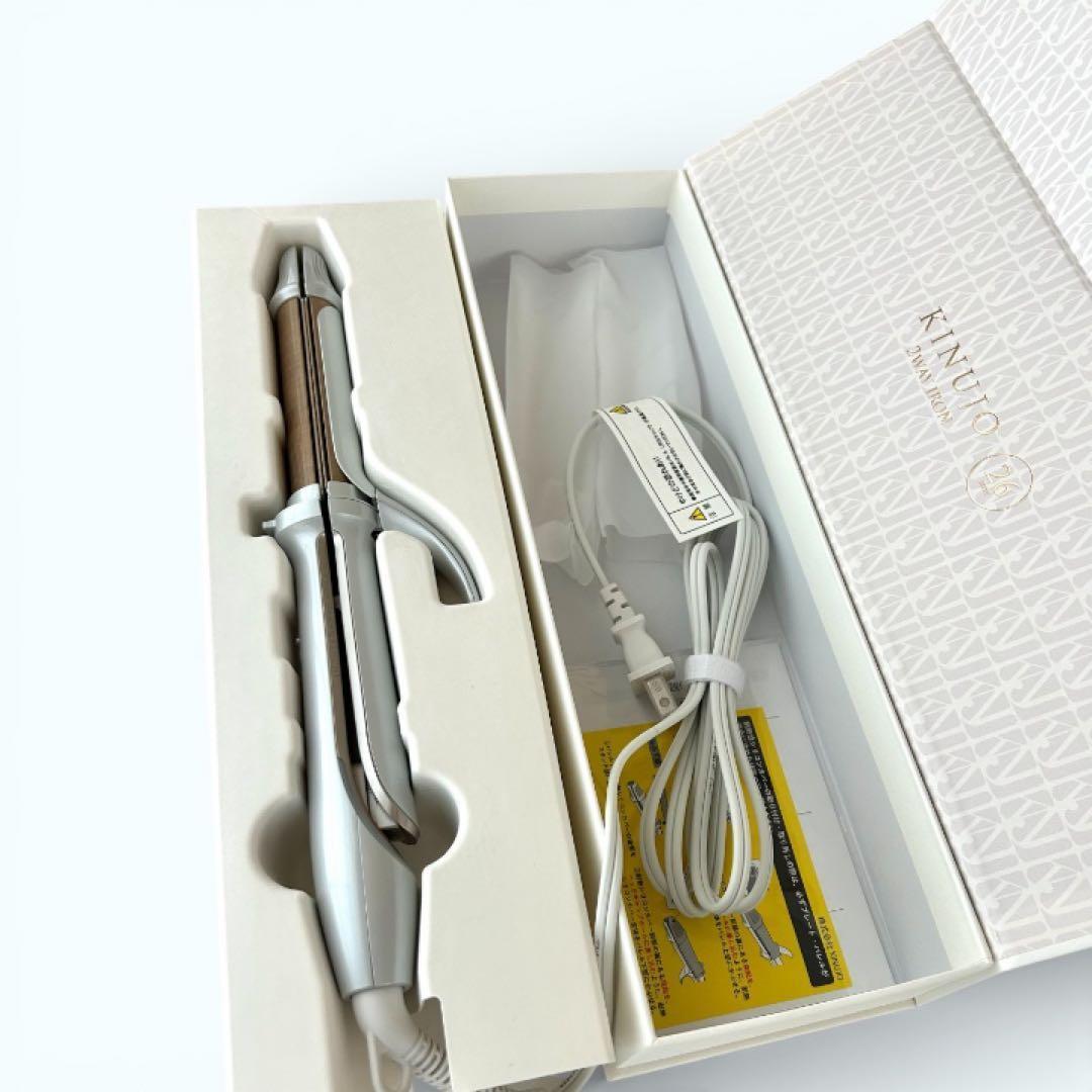 ★未使用★ KINUJO 絹女 キヌージョ ヘアアイロン 2WAY 26mm