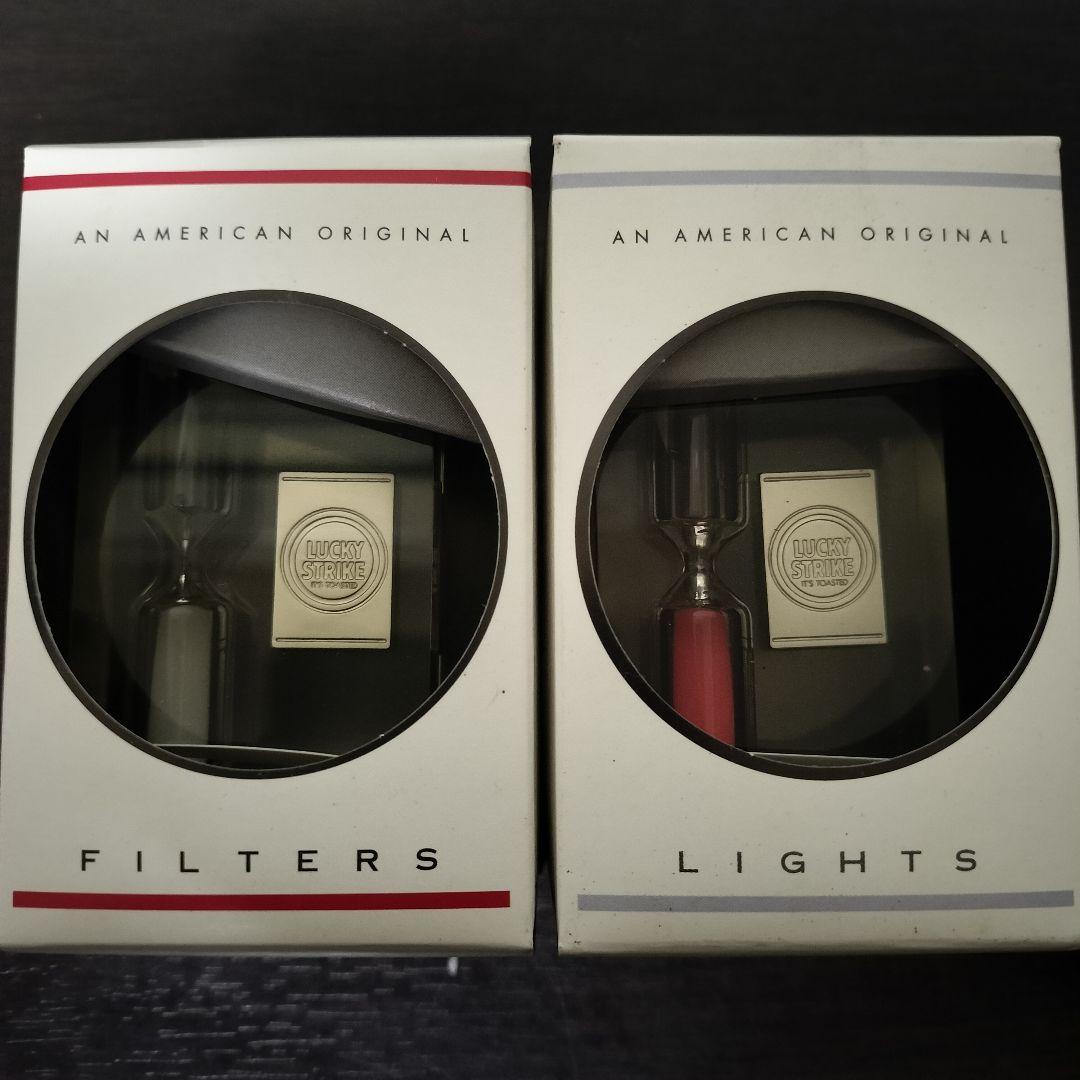 LUCKY STRIKE 2004 時の証　砂時計 5点セット