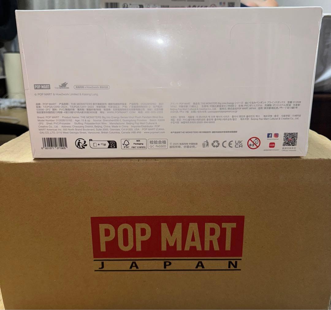 THE MONSTERS Labubu Big into Energyシリーズ