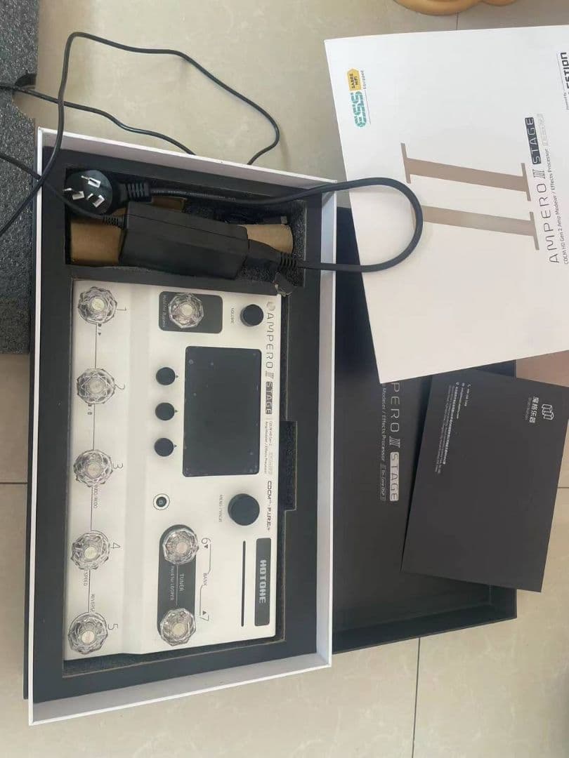 Hotone Ampero II Stage ギターエフェクター