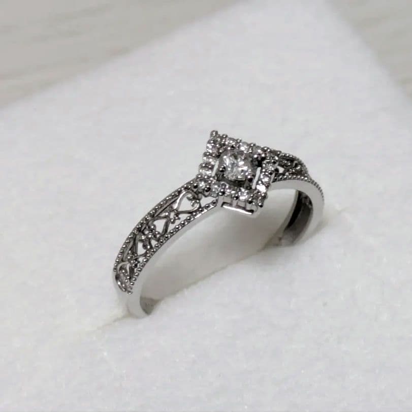 n*n様 K10 0.2ct 約11.5号 ダイヤモンドリング