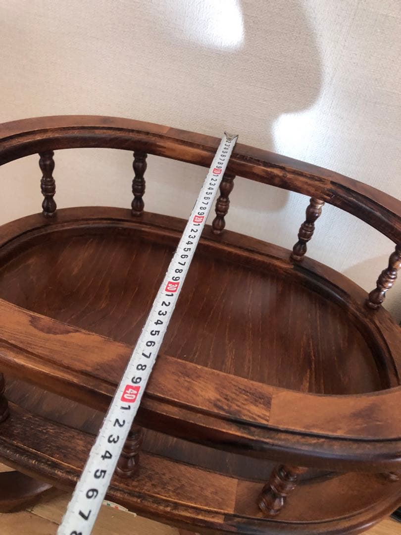 ドマン イタリア　オーバル　コーヒーテーブル　サイドテーブル　花台　ヨーロピアン