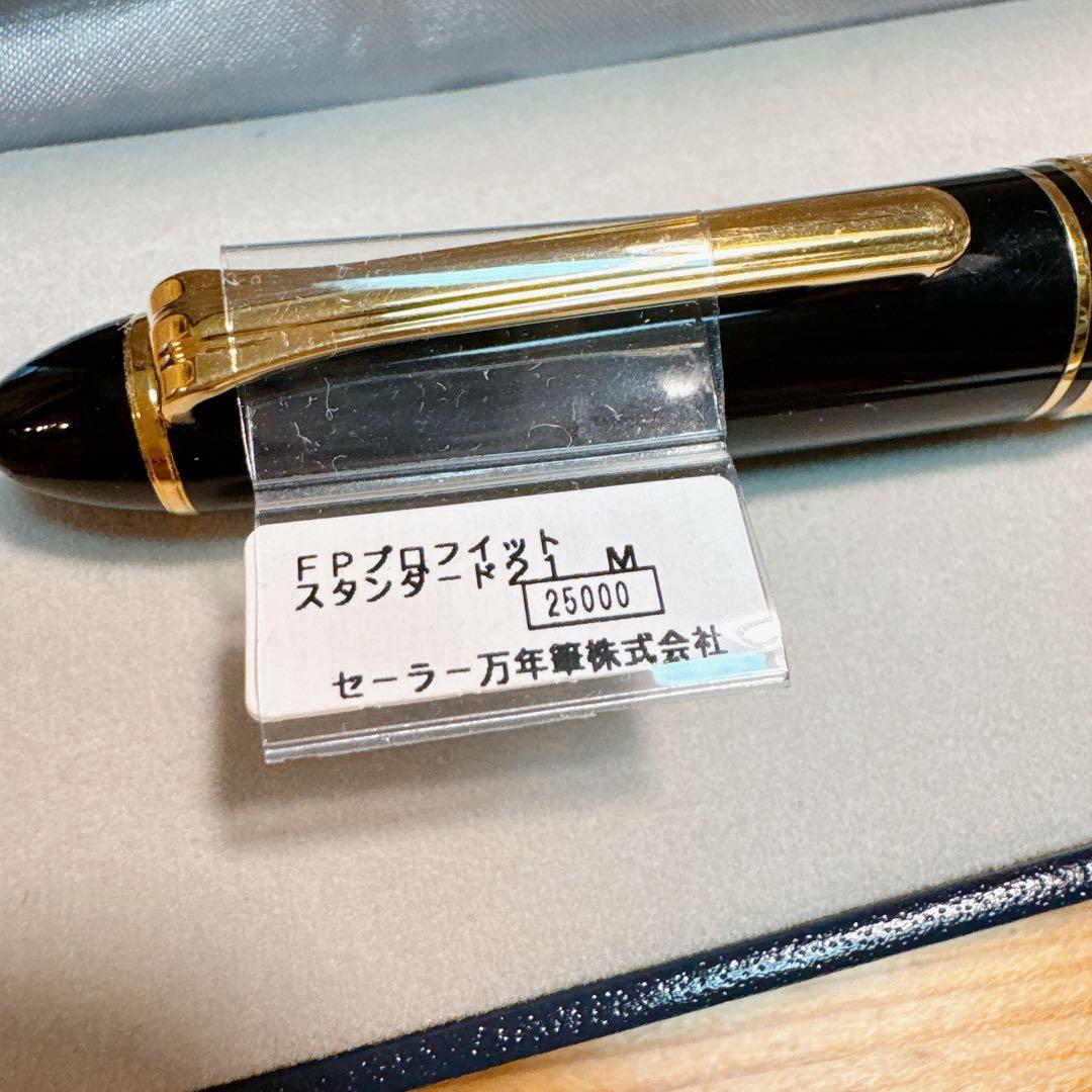 【調整済み・美品】セーラー万年筆 プロフィットスタンダード21 中字 M