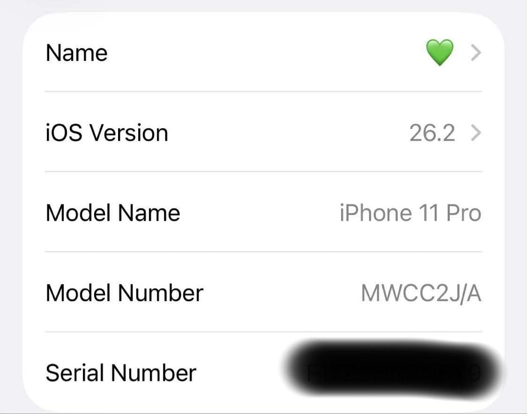 Apple iPhone 11Pro 256GB 状態良好 箱・付属品付き