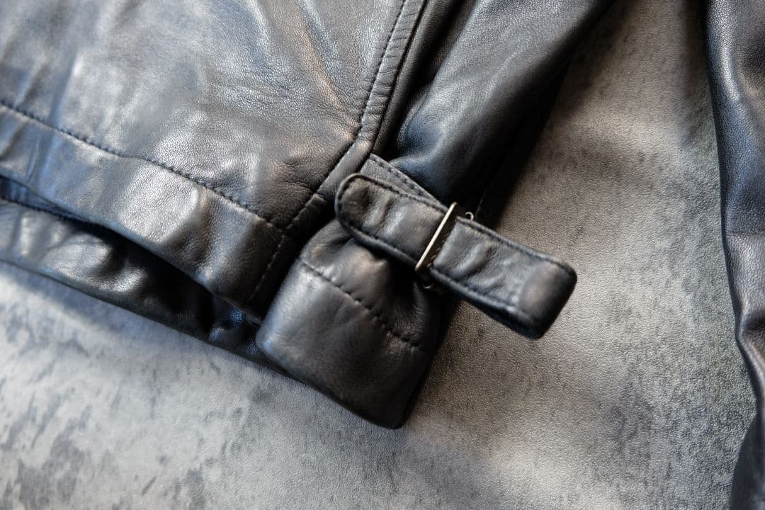 BANANA REPUBLIC 90s ヴィンテージ 短丈 レザージャケット S