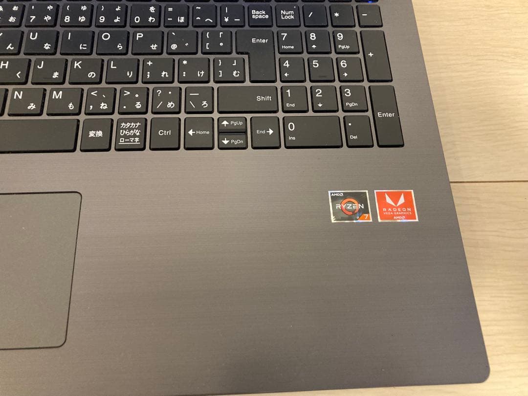 ゲーミングPC NEC Ryzen 7搭載　ram8GB/ssd/Office