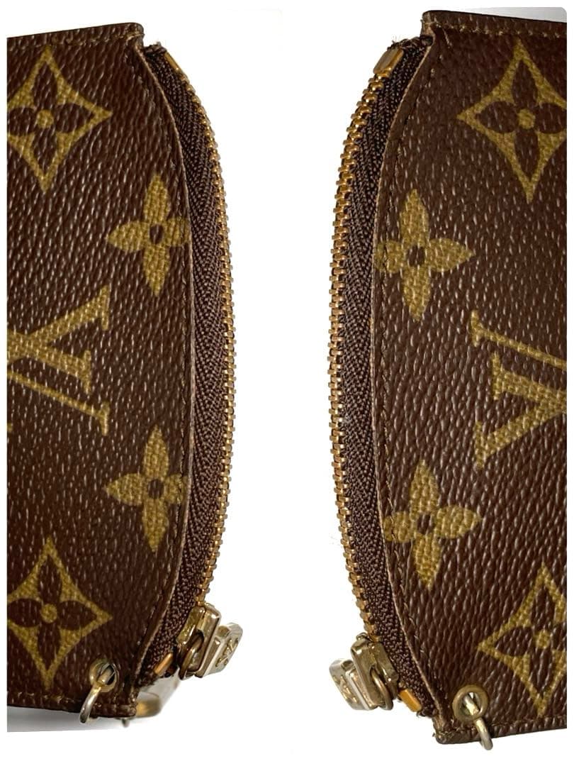 美品　ルイヴィトン　モノグラム　エテュイ　クレピア　ケース　チャーム