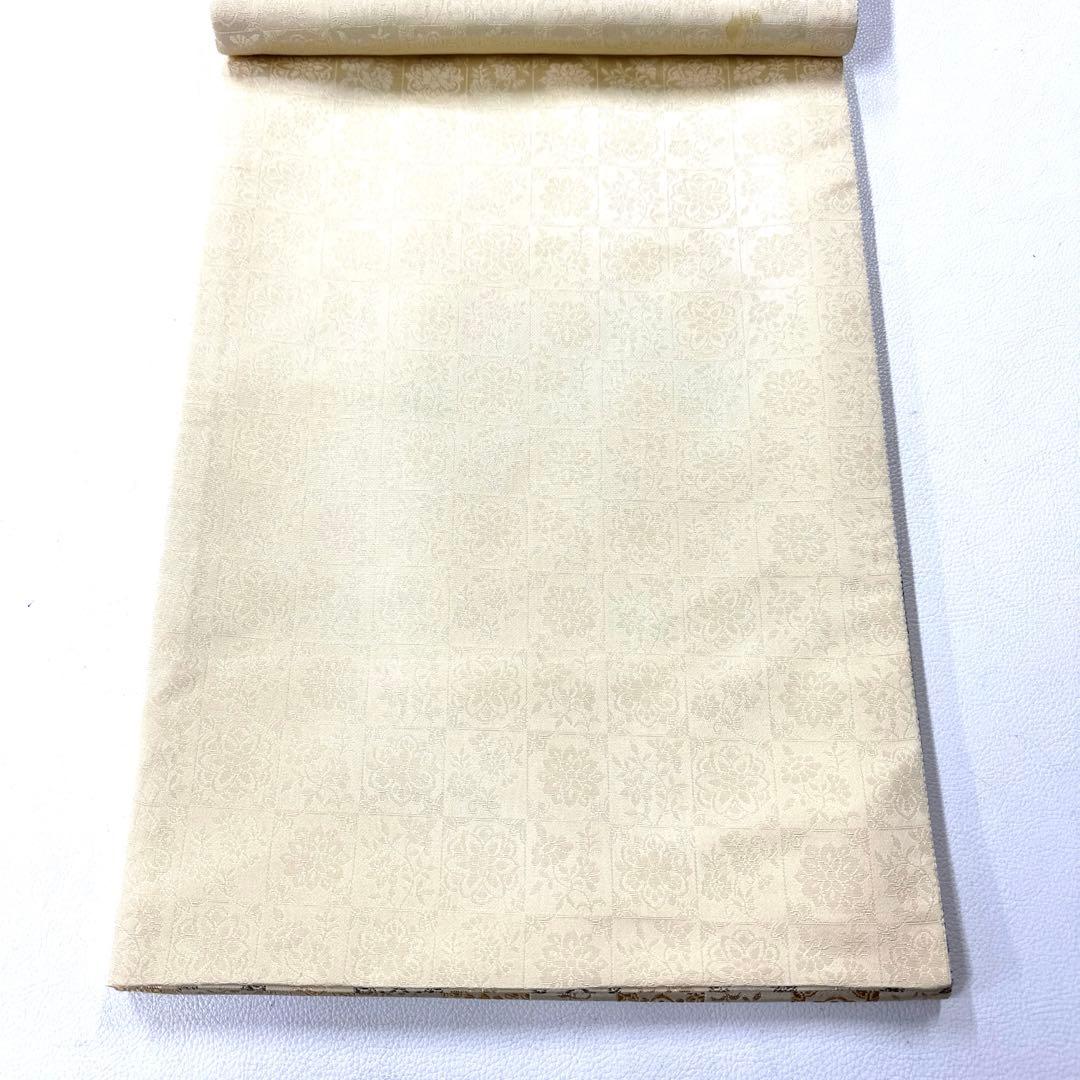 帯5133 ●高級 正絹 六通 袋帯