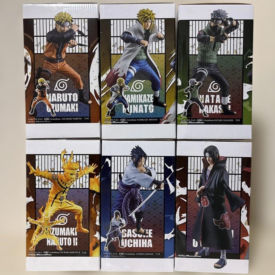 【新品未開封】ナルト 疾風伝Grandista フィギュアまとめ売り合計６点