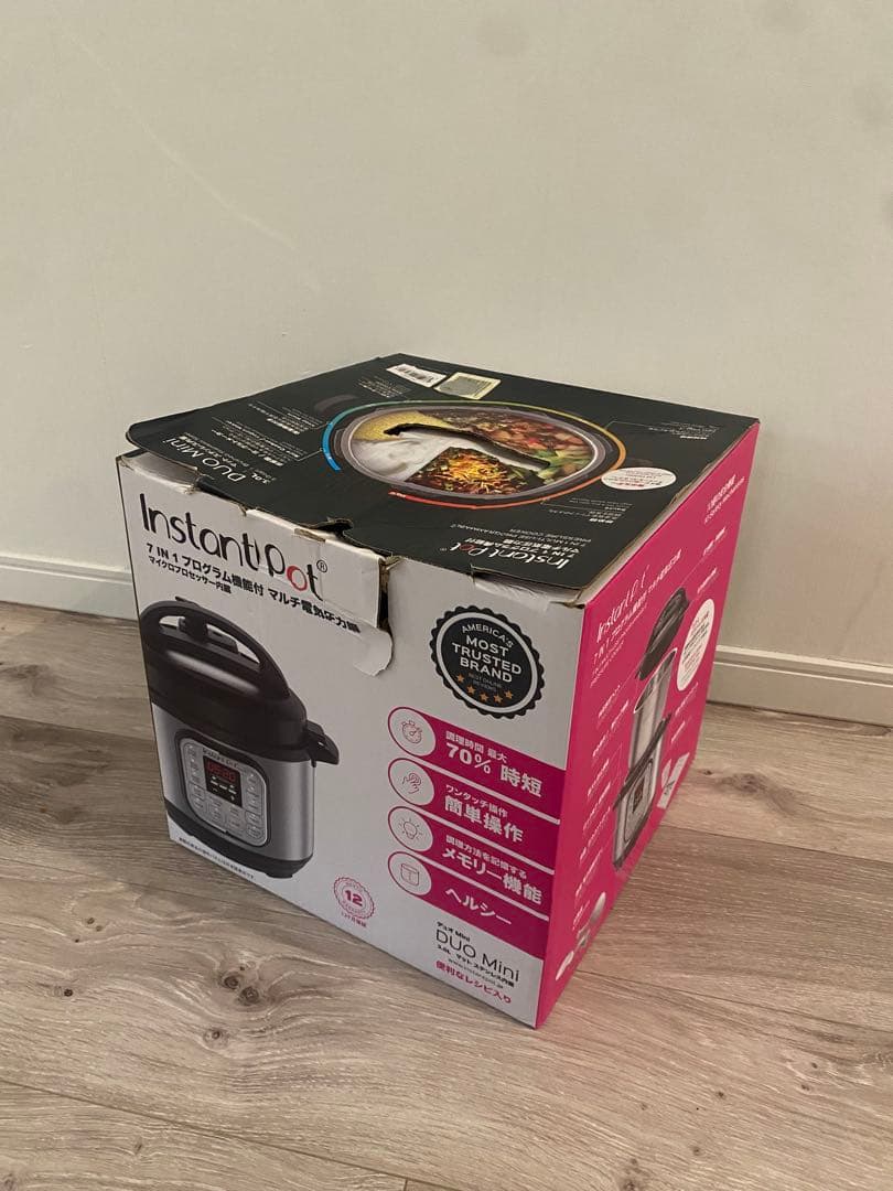 Instant Pot Duo Mini 電気圧力鍋