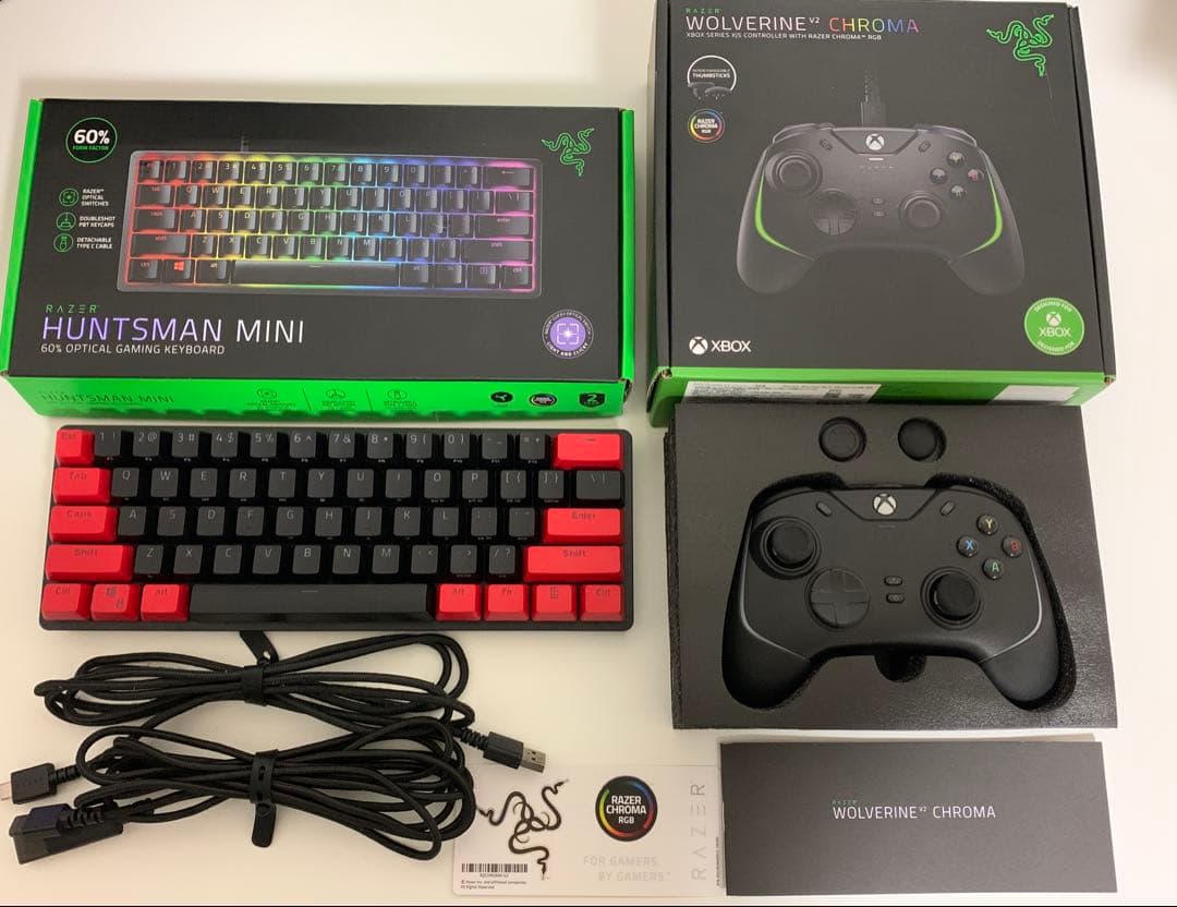 Razer ゲーミングセット キーボード ＆ コントローラー