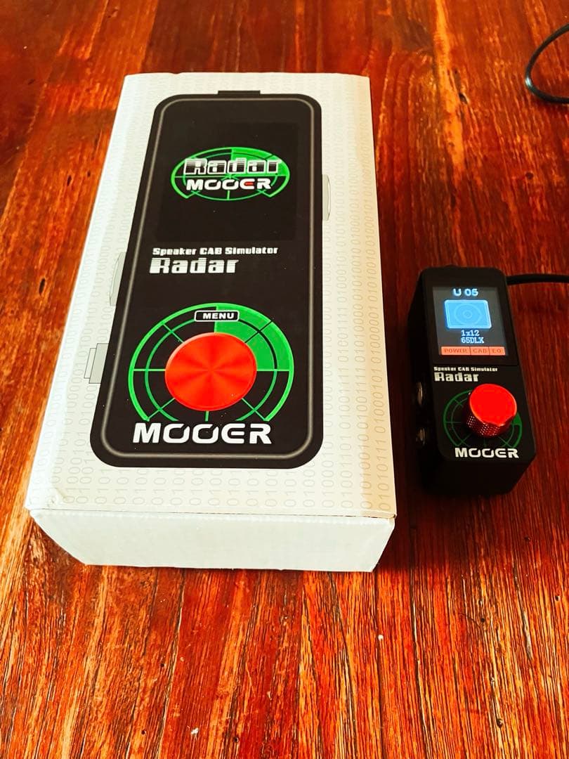 MOOER Radar スピーカーキャビネットシミュレーター