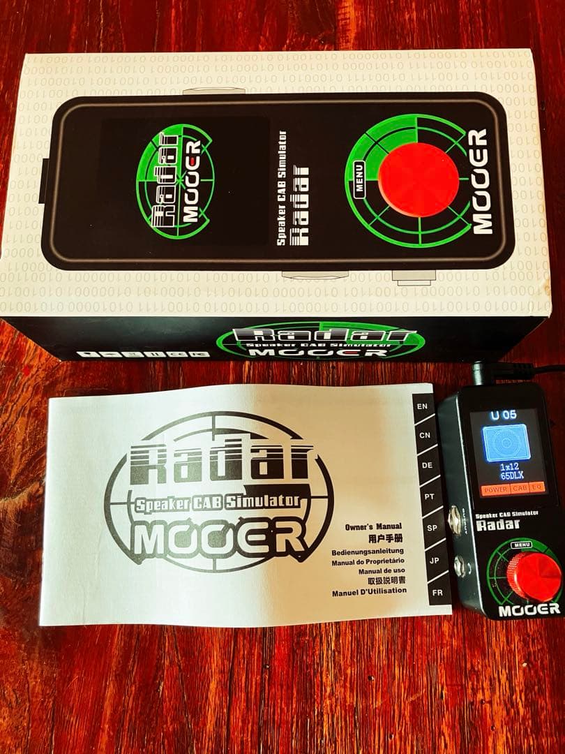 MOOER Radar スピーカーキャビネットシミュレーター