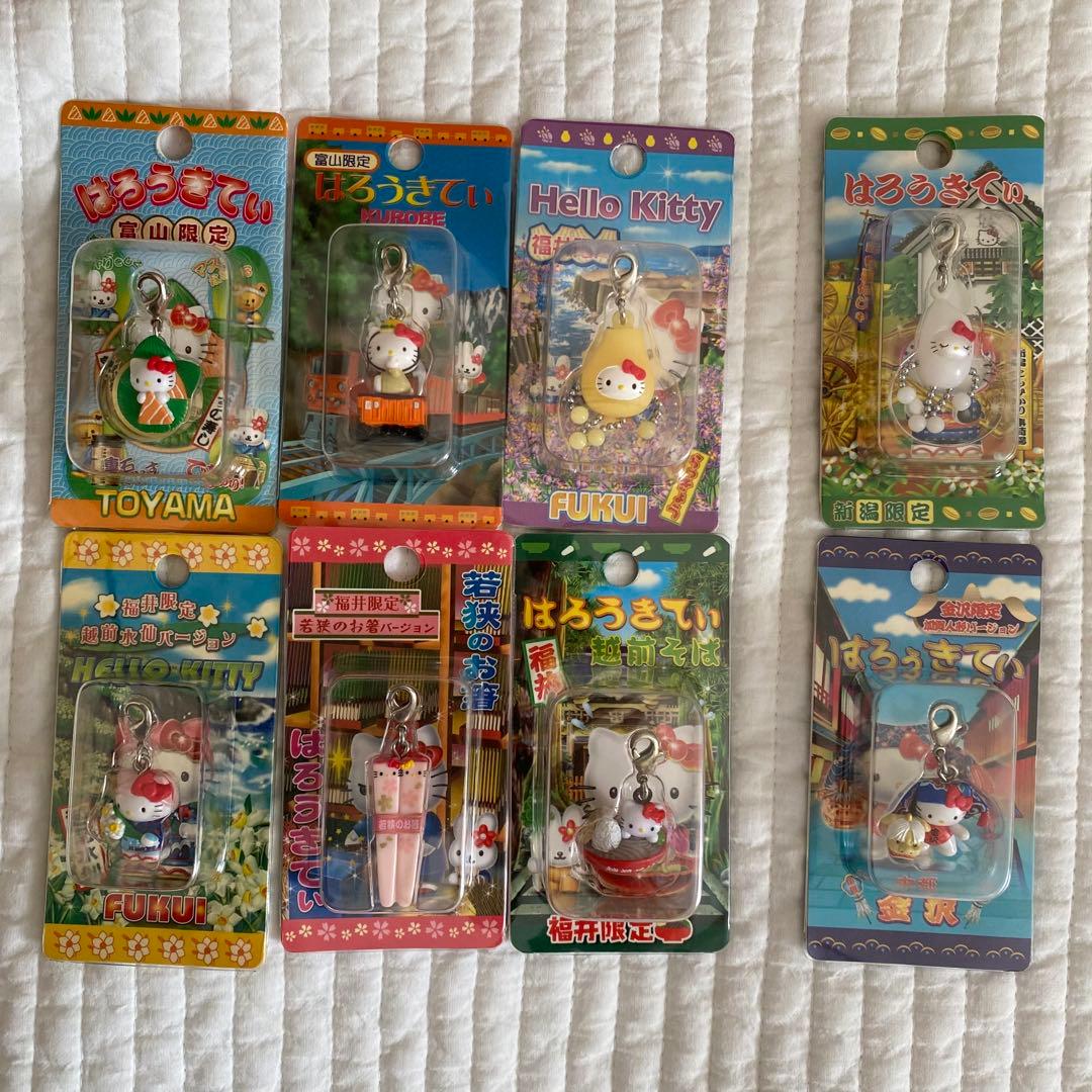 【バラ売り不可】ご当地キティ　チャーム　根付け　58個まとめ売り