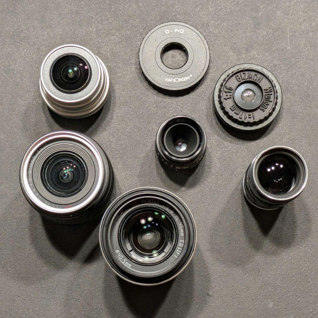 PENTAX Q-S1 デジタル一眼レフカメラ　オールドレンズセット