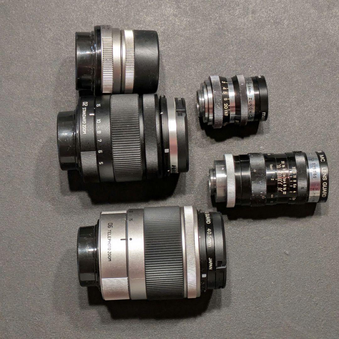 PENTAX Q-S1 デジタル一眼レフカメラ　オールドレンズセット