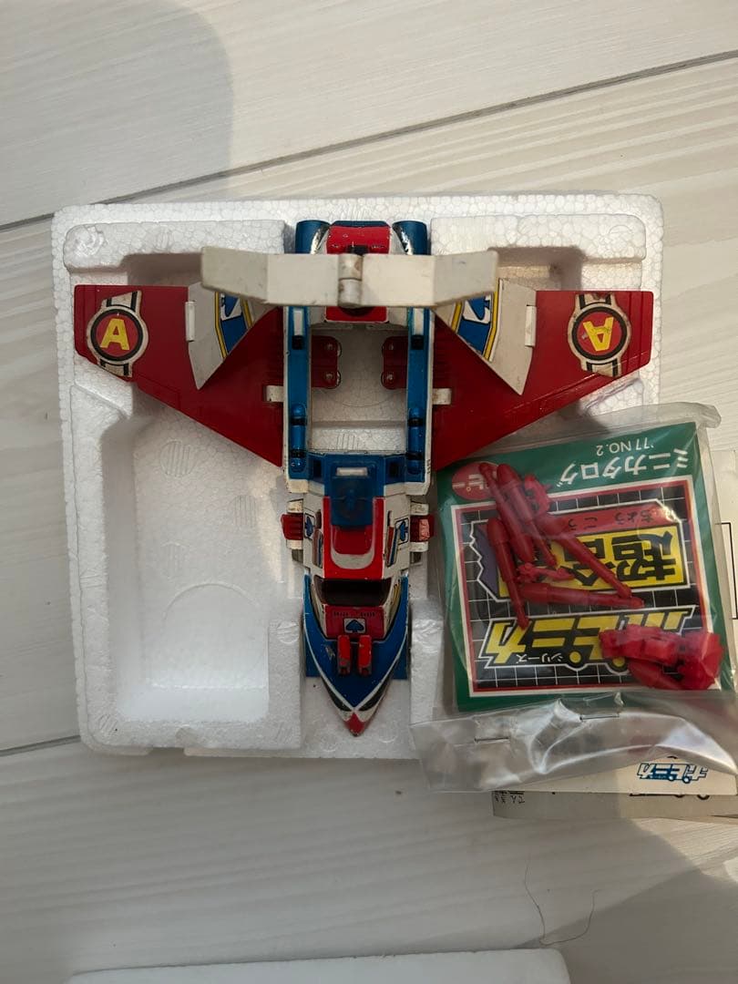 【ビンテージ】ポピー ポピニカ PB-18 ジャッカー電撃隊 スカイエース　箱付