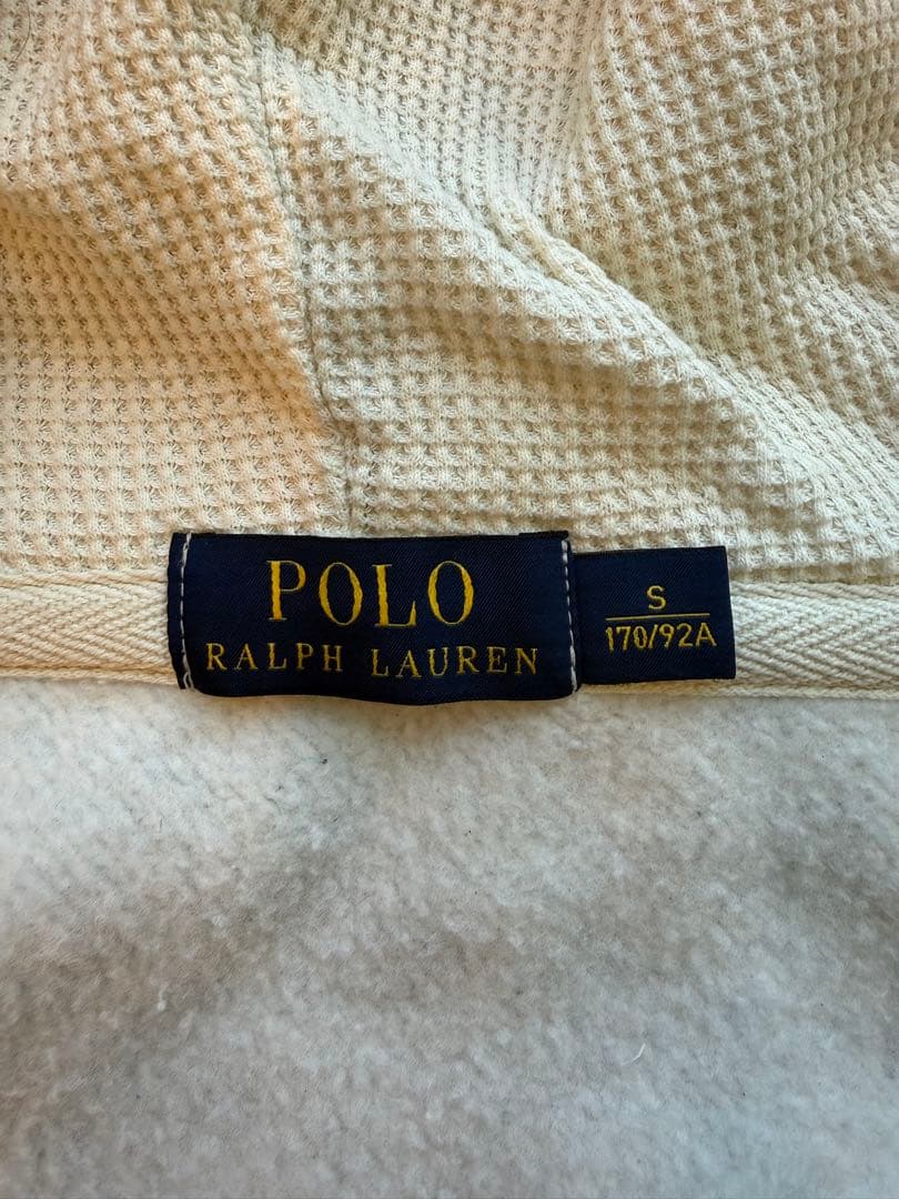 【美品】Polo Ralph Lauren グレー フルジップパーカー Sサイズ