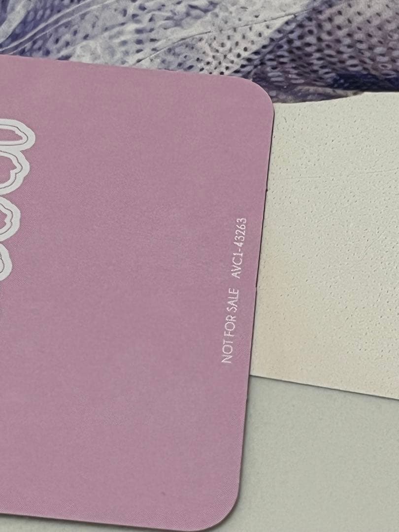 NCTWISH シオン Hands up トレカ