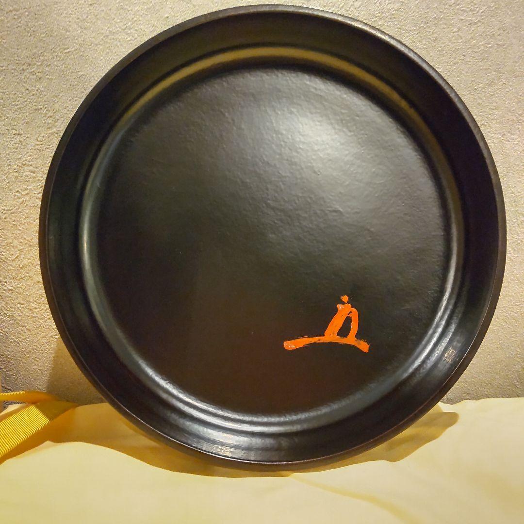 千家茶道具　菓子器　中川光哉　唐草蒔絵食篭