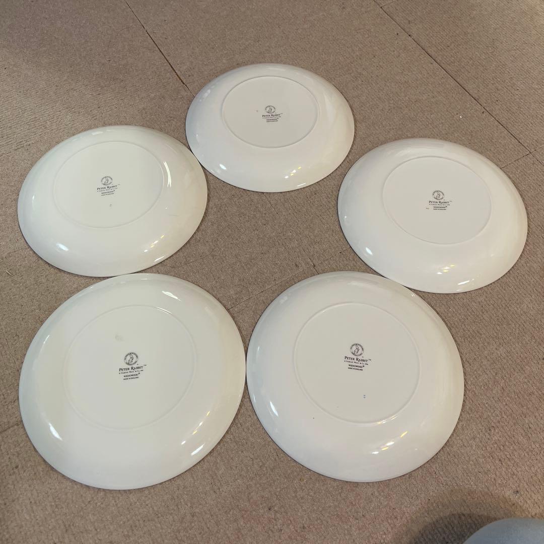 未使用　ウェッジウッド　ピーターラビットクリスマスプレート