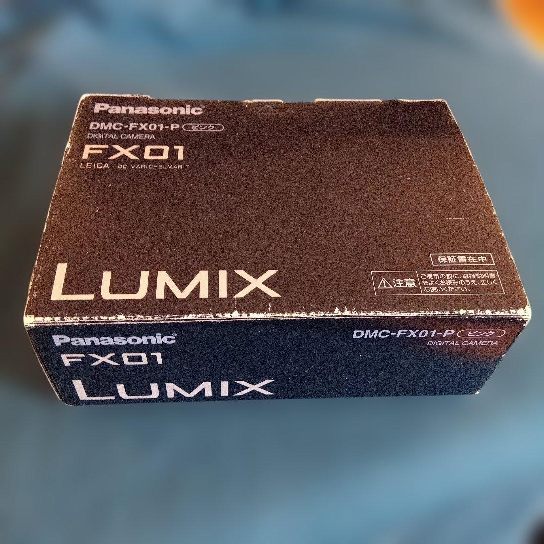 デジタルカメラ、パナソニックルミックス。FX01。ピンク